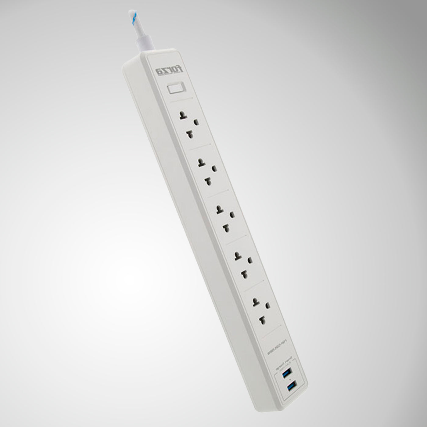 Supresor de picos Forza FSP-512USBW. 1540w usb/120v-240v Blanco - Achorao