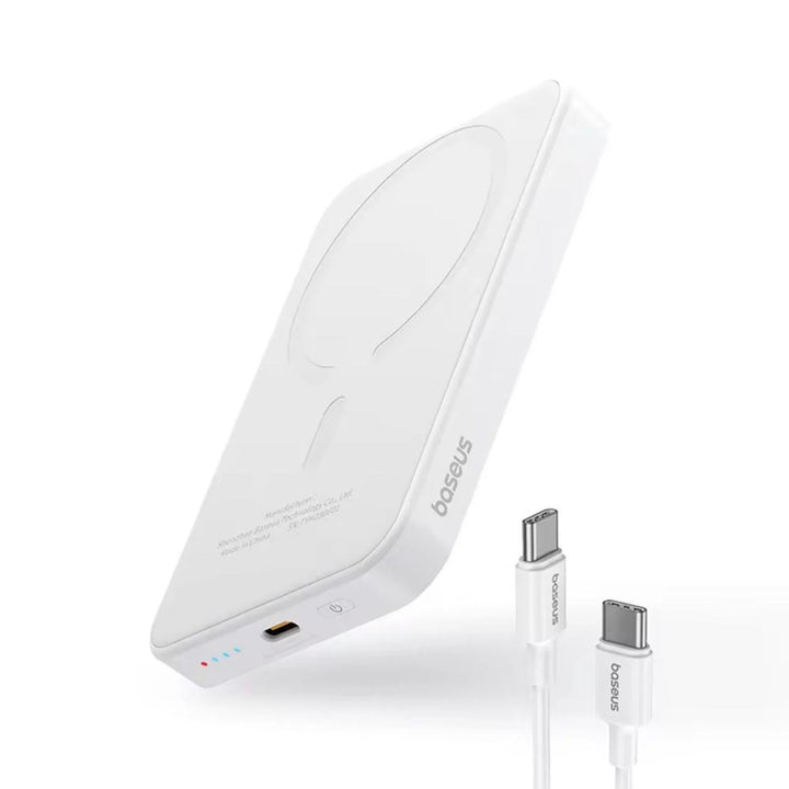 Mini PowerBank inalámbrico magnético Baseus, 10000 mAh, 30W Carga rápida, con cable tipo C