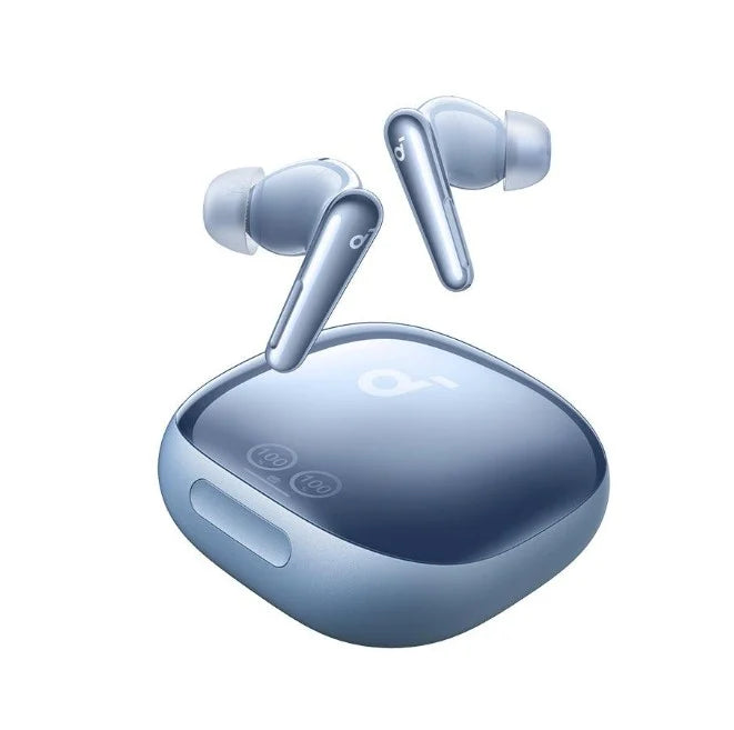 Audífonos inalámbricos Soundcore Liberty 4 Pro, color Glossy Light Blue