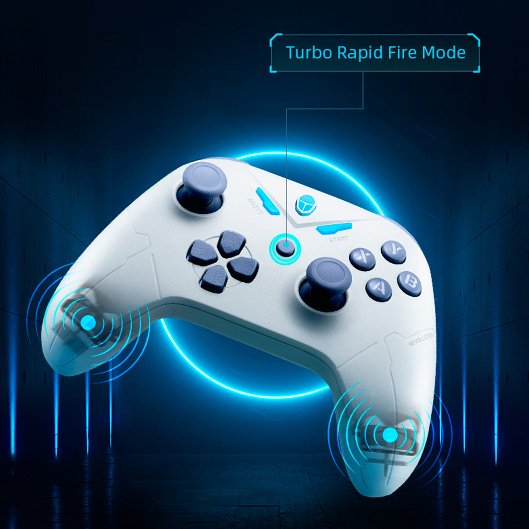 Gamepad THUNDEROBOT G30S Blanco, PC, Nintendo Switch, Android e iOS