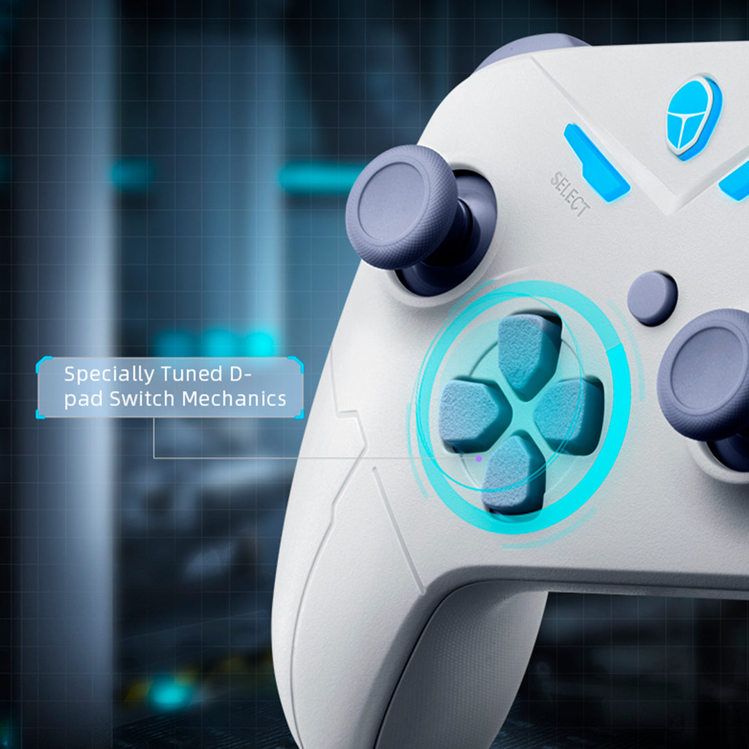 Gamepad THUNDEROBOT G30S Blanco, PC, Nintendo Switch, Android e iOS