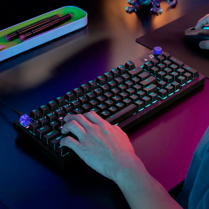 Teclado mecánico gamer Logitech G316X 98, cableado
