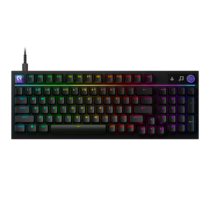 Teclado mecánico gamer Logitech G316X 98, cableado