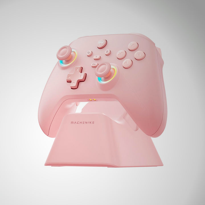 Gamepad MACHENIKE G3 V2. PC, Switch, Android, iOS y Mac, Rosado