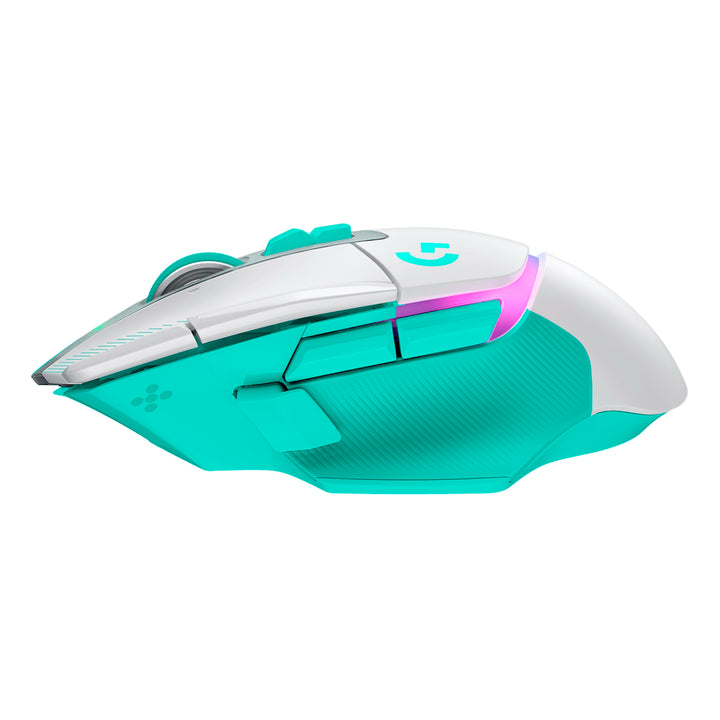 Mouse gamer inalámbrico Logitech G502 X Plus blanco, Lightforce, RGB y sensor de 25K DPI