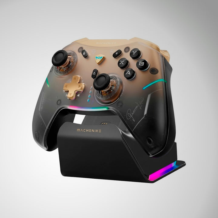 Gamepad Machenike G5 Pro Flagship,color gold, PC, MAC y Android DEMO