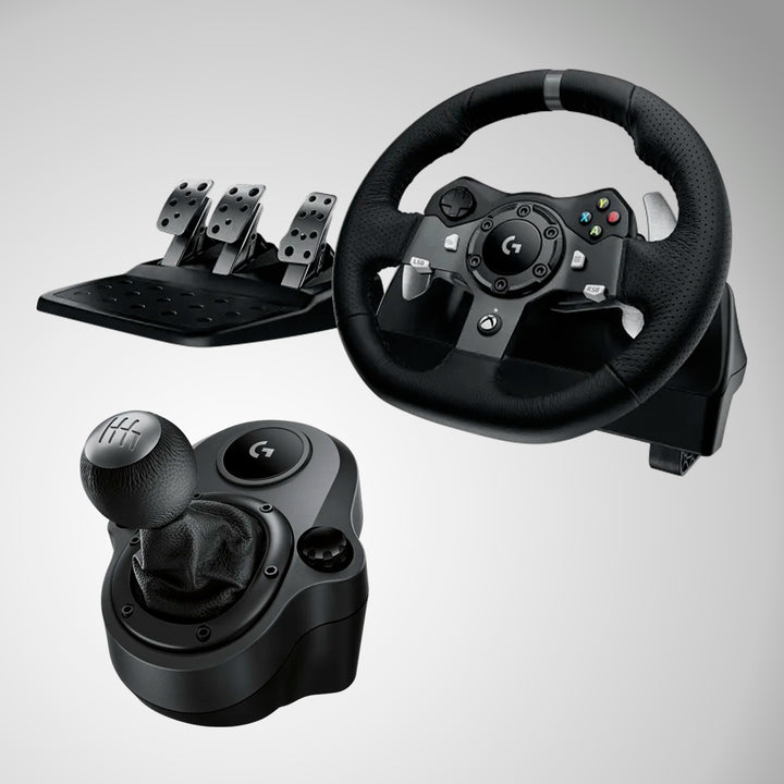 Timón Logitech G923 + Shifter combo PC, XBOX