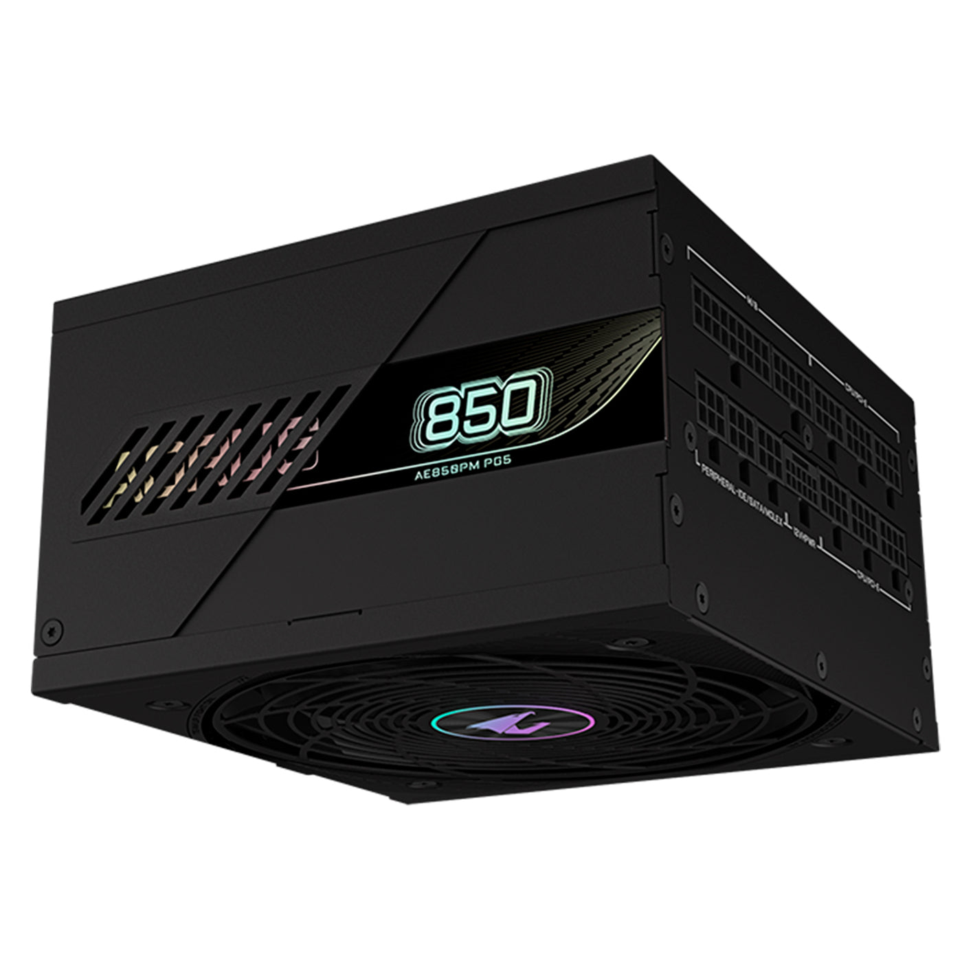 Fuente de poder Gigabyte GP-AE850PM PG5, 850W, 80 PLUS Platinium - Achorao