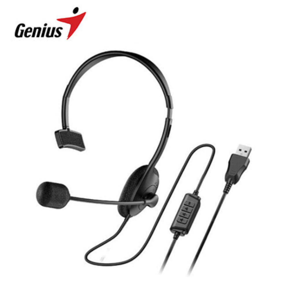 Audífonos USB GENIUS HS-100U MONO Mic - Achorao