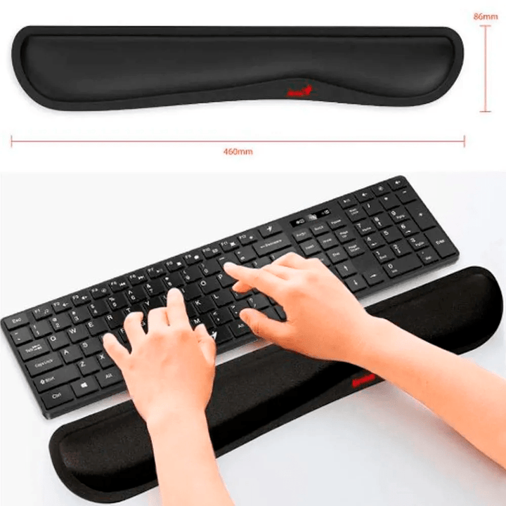 Reposamuñecas Genius G-WP 100 Negro - Achorao