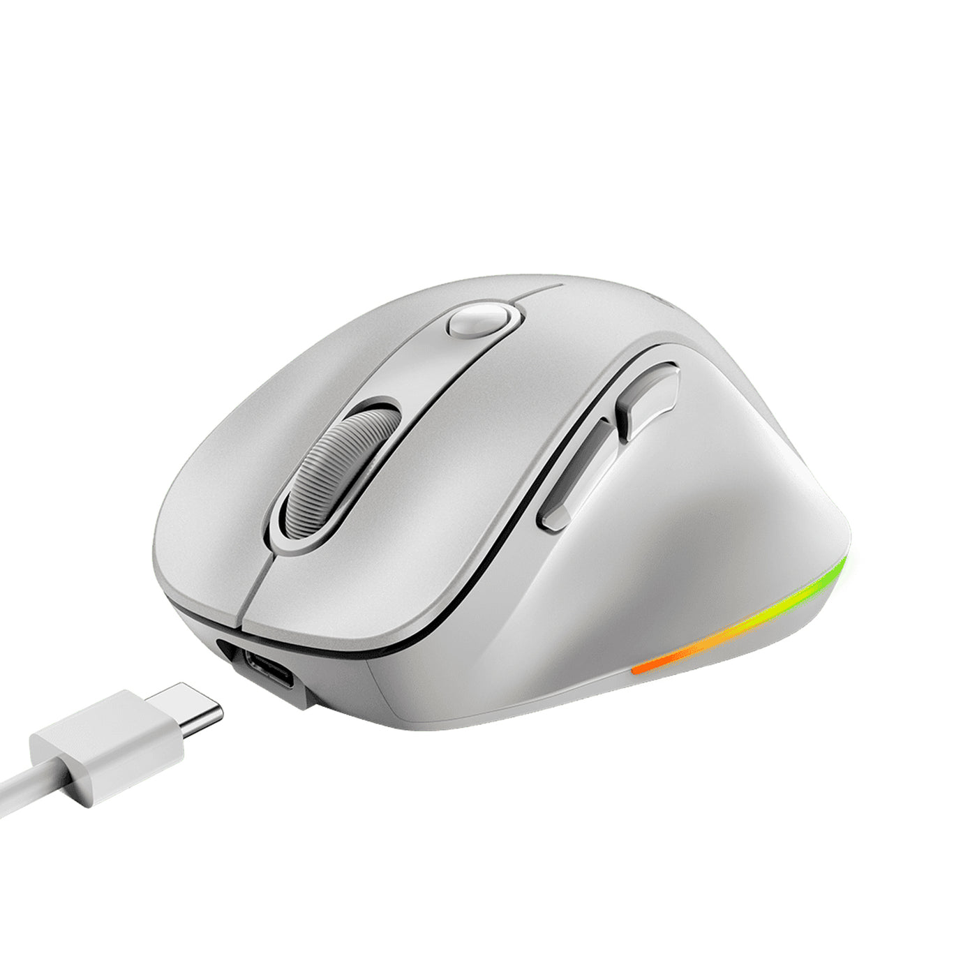 Mouse Genius ergo 9000S PRO dual recargable wireless/BT 6 botones silent - Achorao