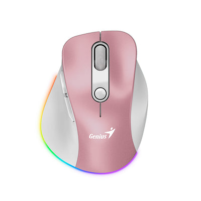 Mouse Genius ergo 9000S PRO dual recargable wireless/BT 6 botones silent - Achorao