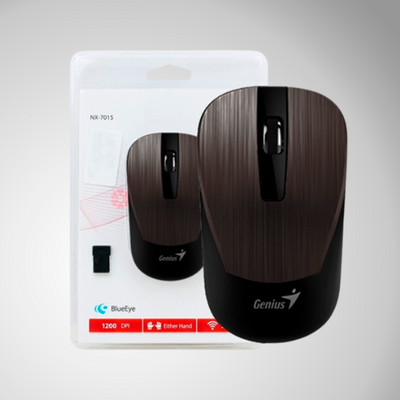 MOUSE GENIUS ECO-8015 WIRELESS BLUEEYE RECARGABLE - Achorao