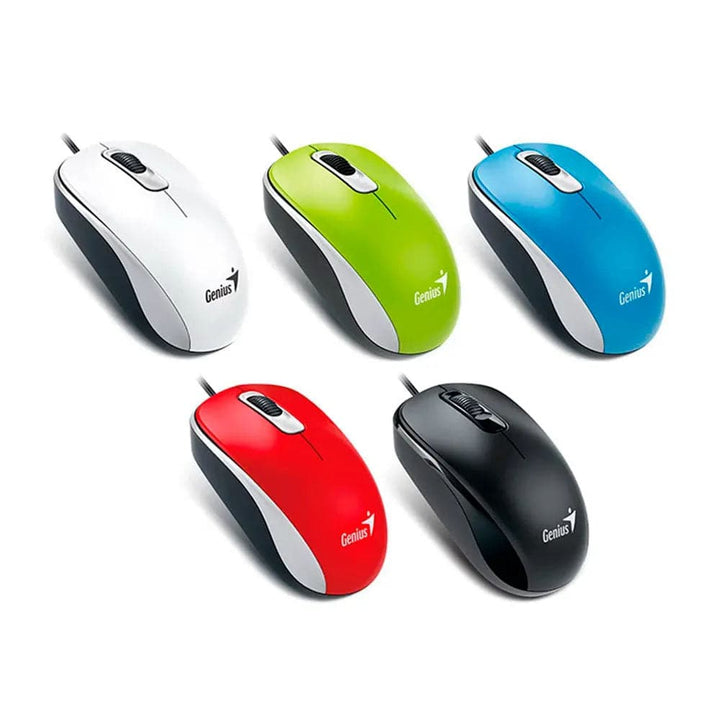 MOUSE GENIUS DX-110 USB OPTICO 1000 DPI - Achorao