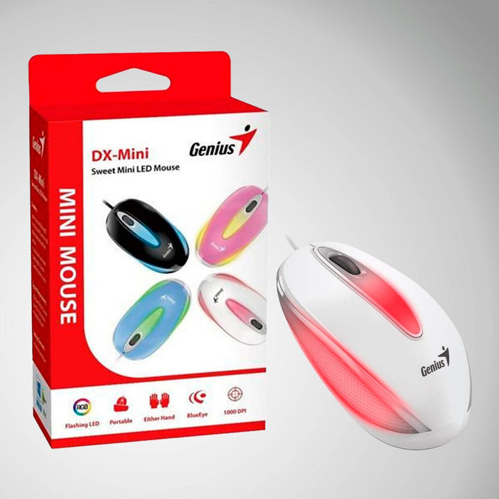 Mouse Genius DX-Mini USB Blueeye RGB - Achorao