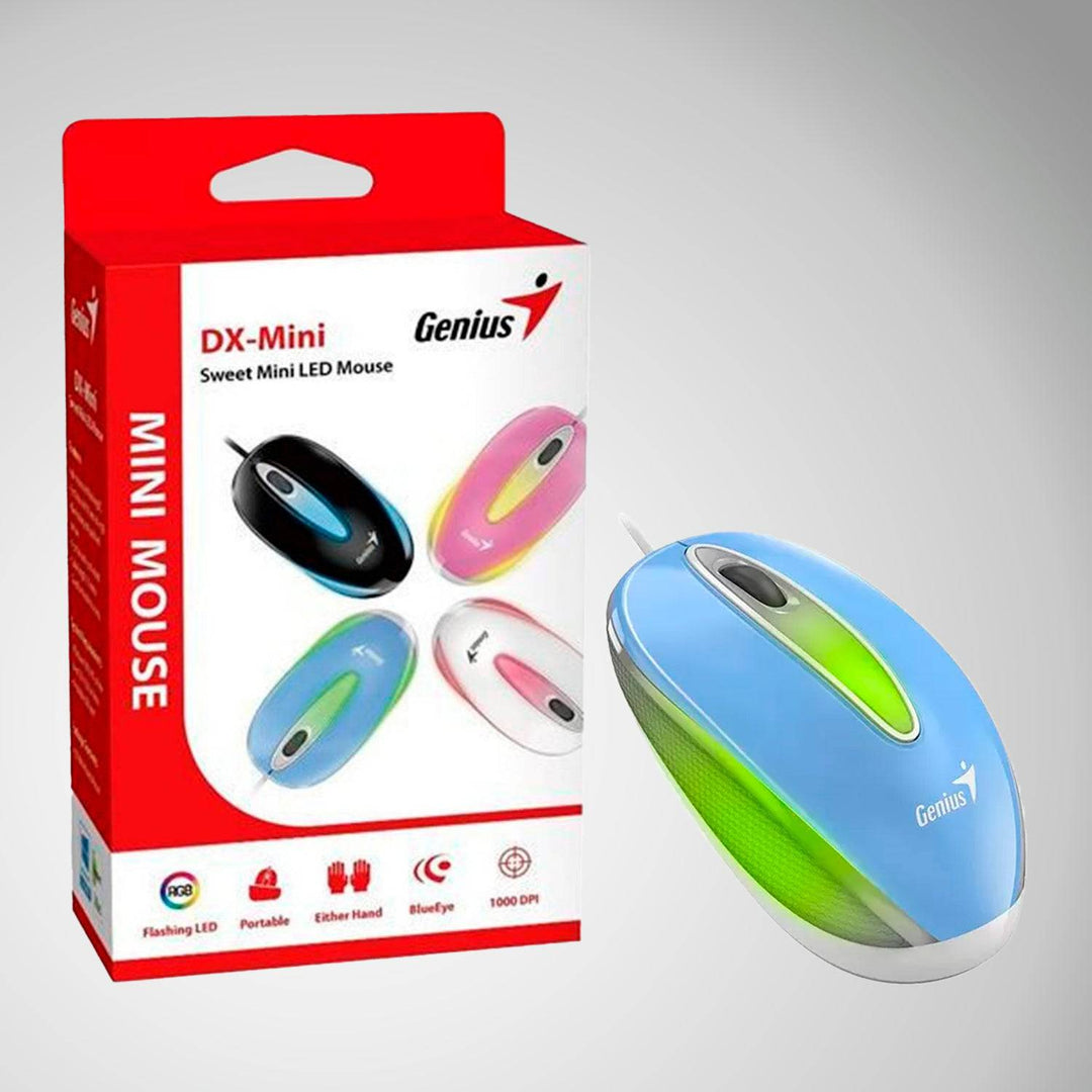 Mouse Genius DX-Mini USB Blueeye RGB - Achorao