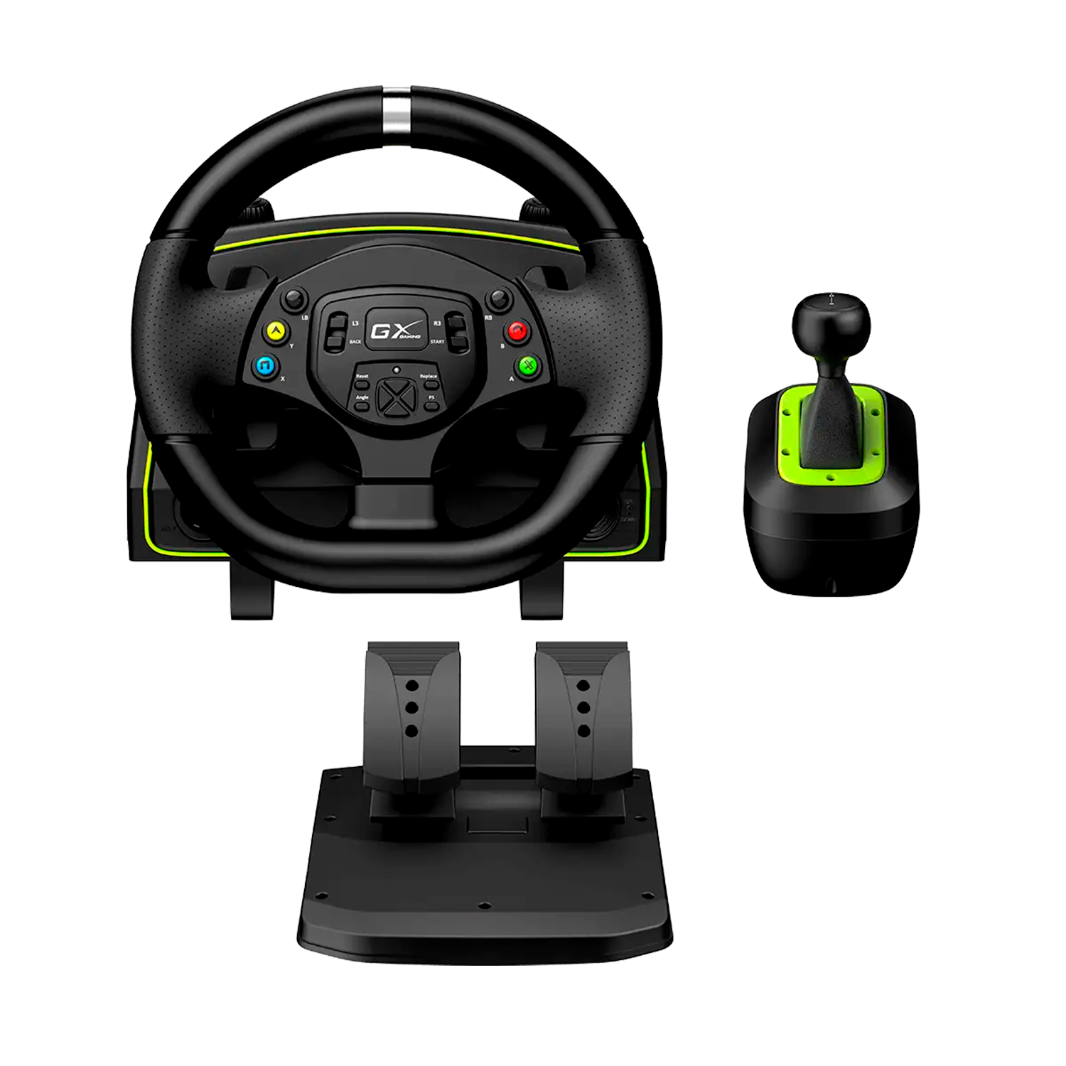 Timon simulador + Palanca GENIUS Gx Speed Master X2 DUAL, PC, PS4, XBO ...
