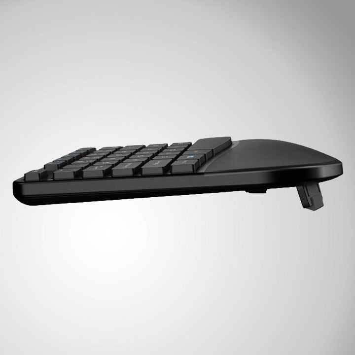 Teclado Genius Ergo KB-700 c/Tecla Copilot USB SP Negro - Achorao