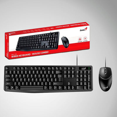 Teclado Genius + Mouse KM-170 USB Multimedia - Achorao