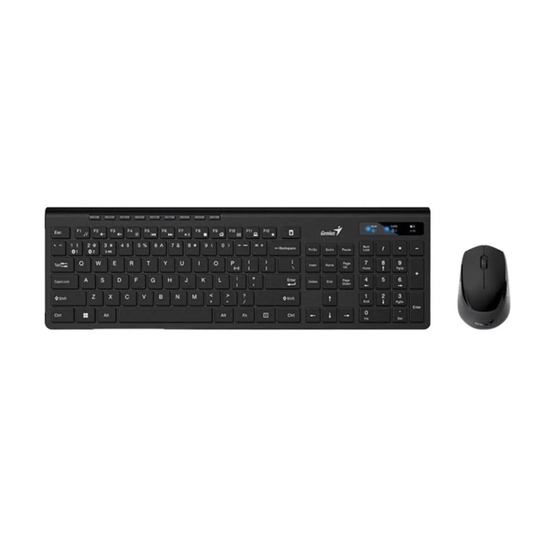 TECLADO GENIUS + MOUSE SLIMSTAR 8230 WIRELESS/BLUETOOTH MULTIMEDIA - Achorao