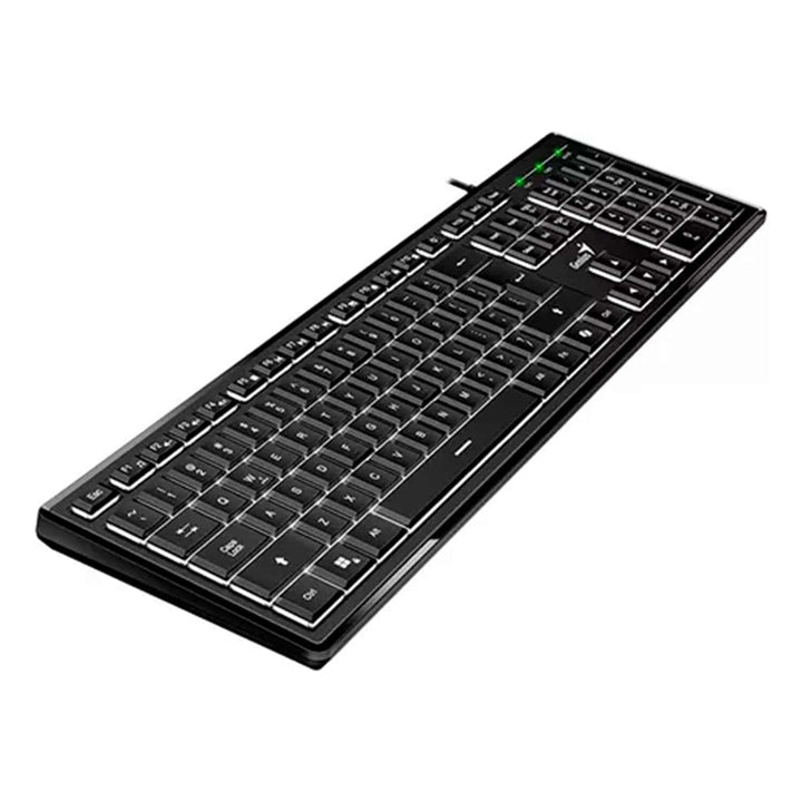 Teclado Genius slimstar 820 retroiluminado IA Copilot USB español - Achorao