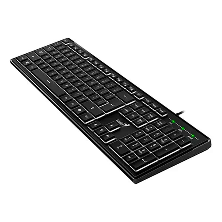 Teclado Genius slimstar 820 retroiluminado IA Copilot USB español - Achorao