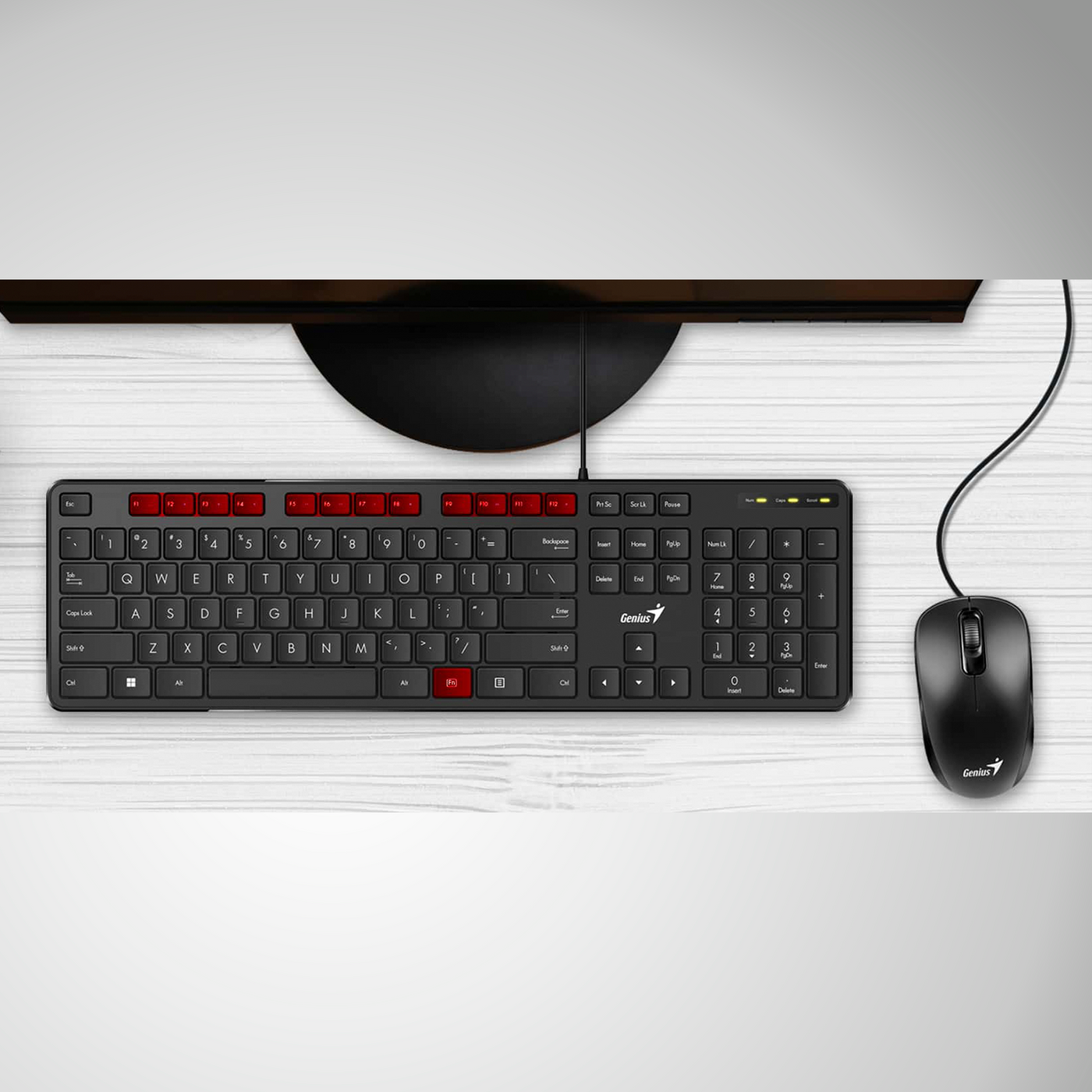 Teclado Genius Slimstar M200 usb multimedia español - Achorao