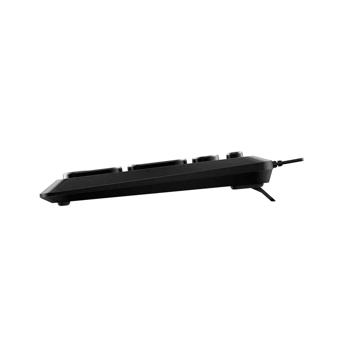 Teclado Genius Slimstar Q200 USB multimedia español Negro - Achorao