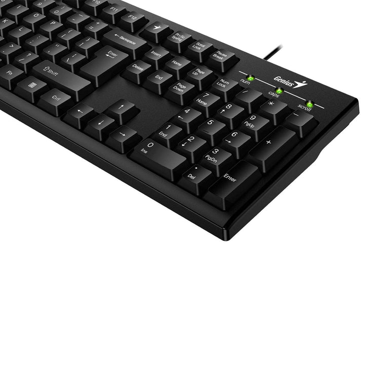 Teclado Genius Smart KB-100 USB Black - Achorao