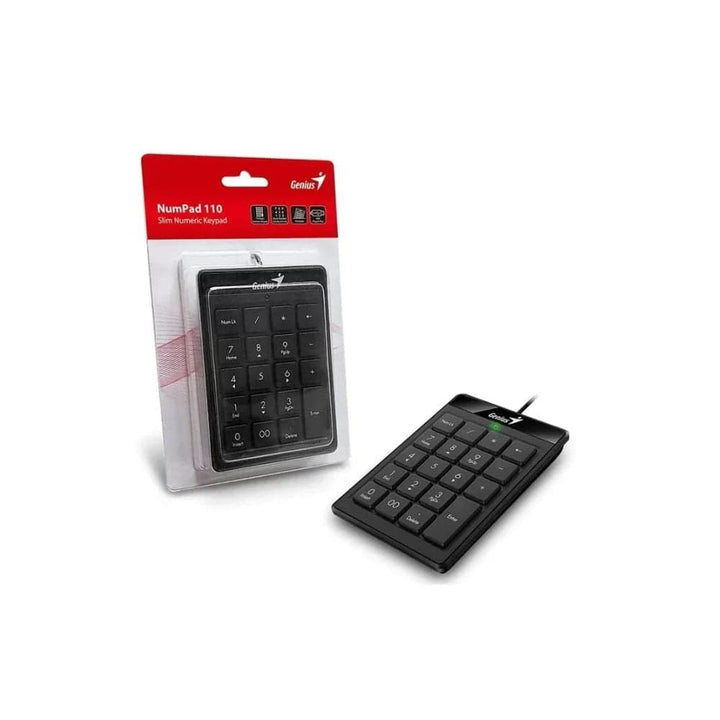 Teclado Numérico Genius NUMPAD 110 USB Chocolate Keys - Achorao