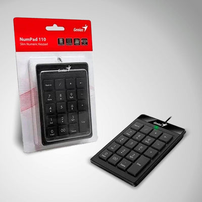 Teclado Numérico Genius NUMPAD 110 USB Chocolate Keys - Achorao