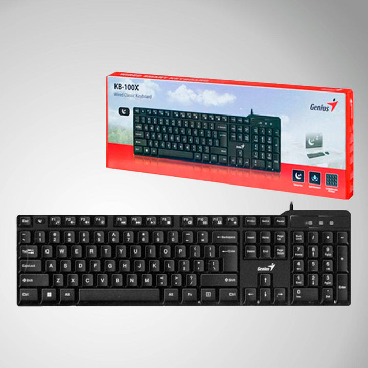 Teclado Sp Genius KB-100X USB - Achorao