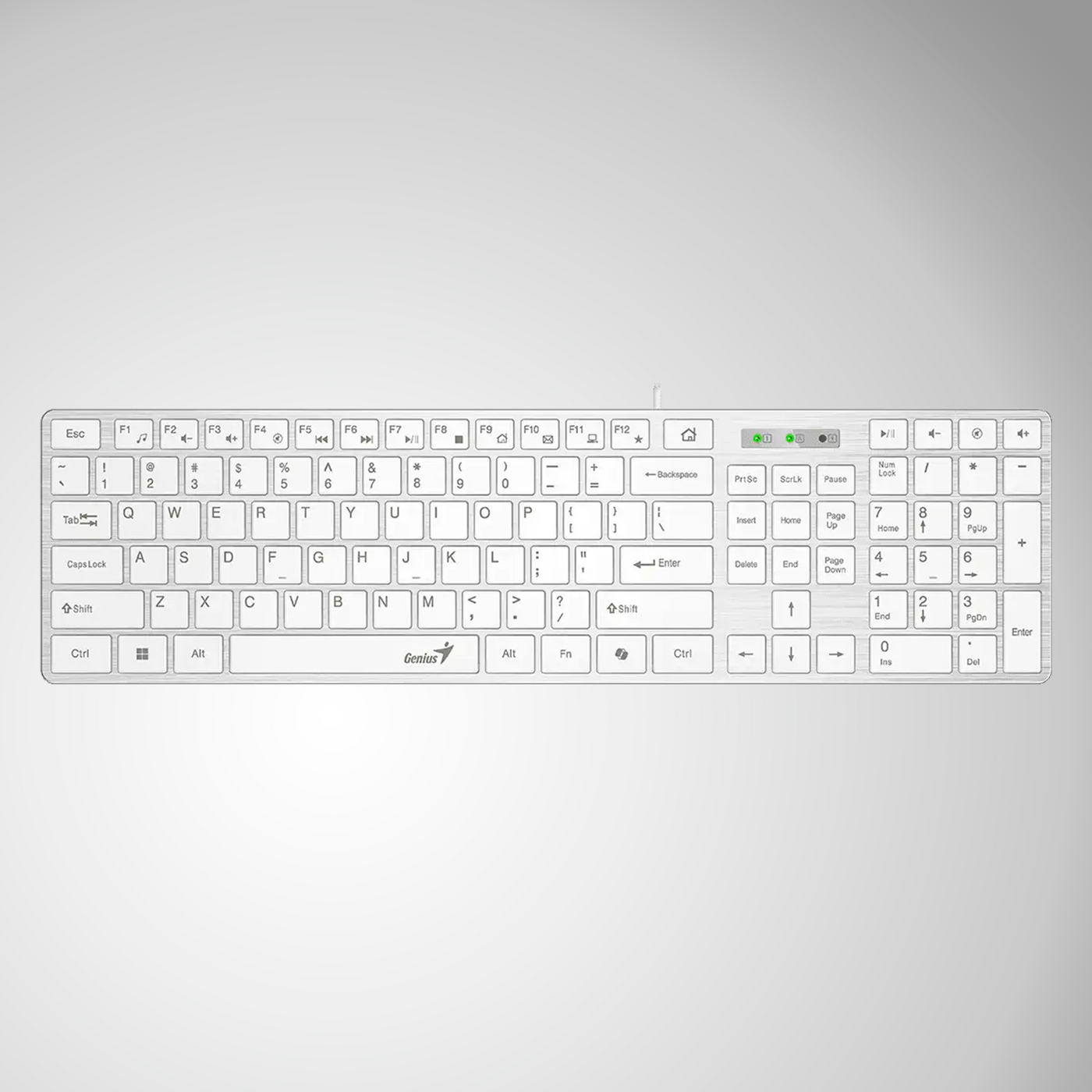 Teclado Genius smart slimstar 126 usb multimedia español - Achorao