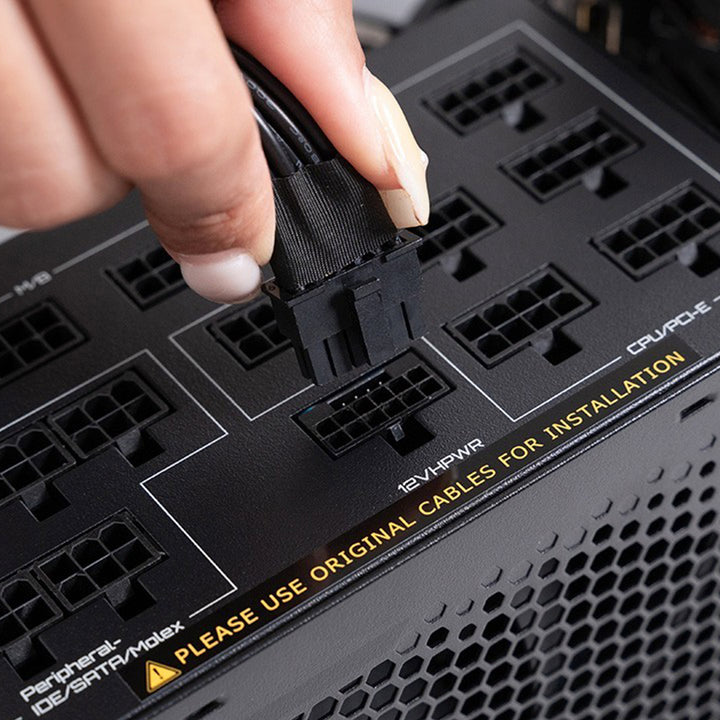 Fuente de alimentación GIGABYTE GP-UD1300GM P, 1300W, 80 PLUS Gold Certified, Formato ATX. - Achorao