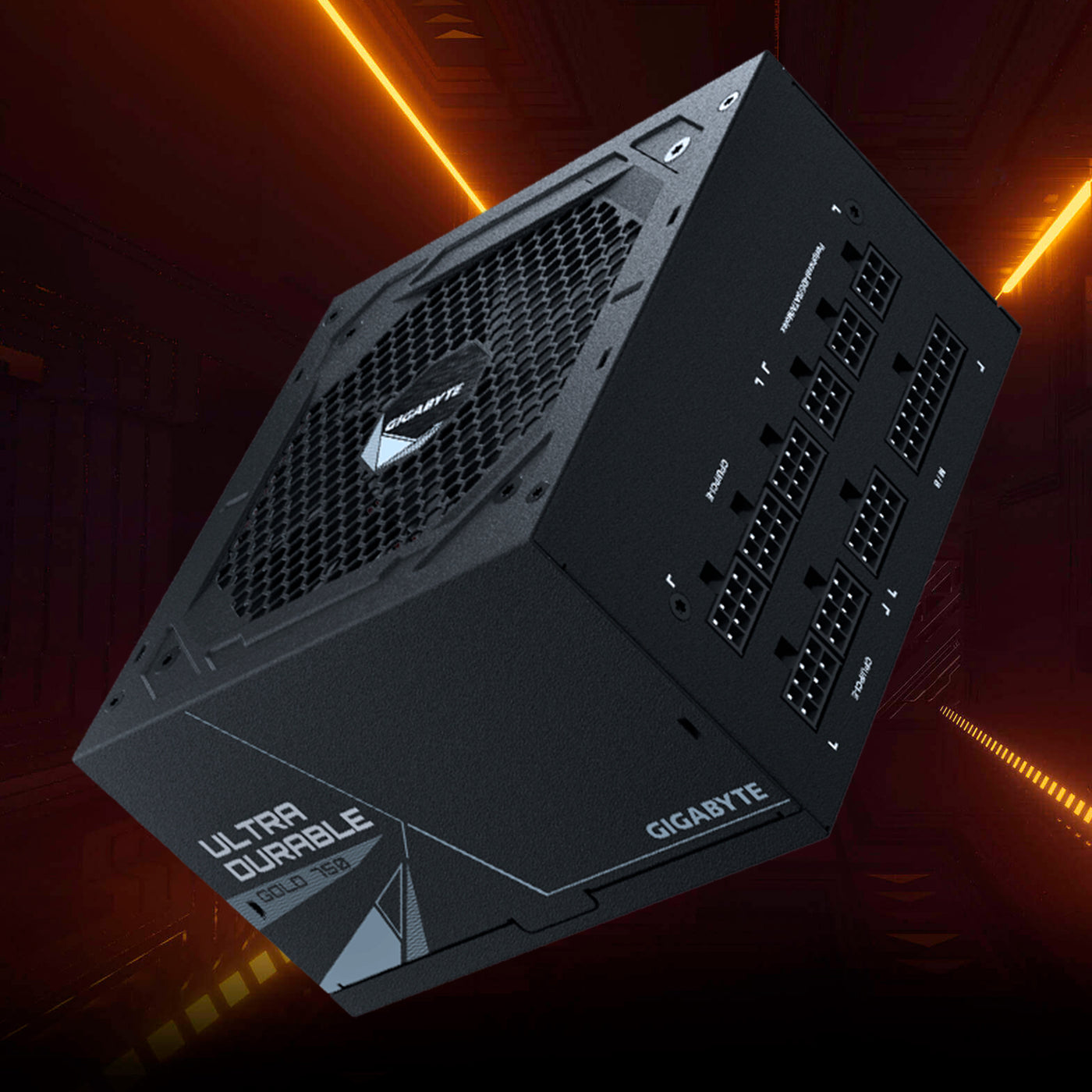 Fuente de alimentación Gigabyte GP-UD750GM, 750W, ATX, 80 Plus Gold, 100V ~ 240VAC. - Achorao