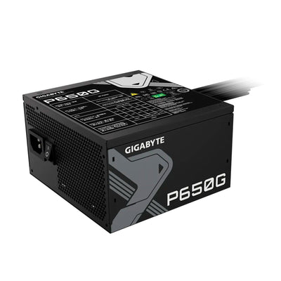 Fuente de alimentación Gigabyte P650G, 650W, 80 PLUS Gold, Formato ATX. - Achorao