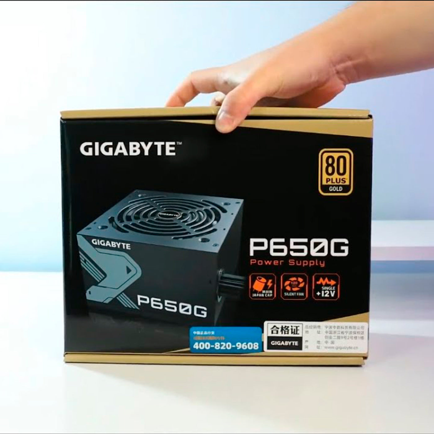 Fuente de alimentación Gigabyte P650G, 650W, 80 PLUS Gold, Formato ATX. - Achorao