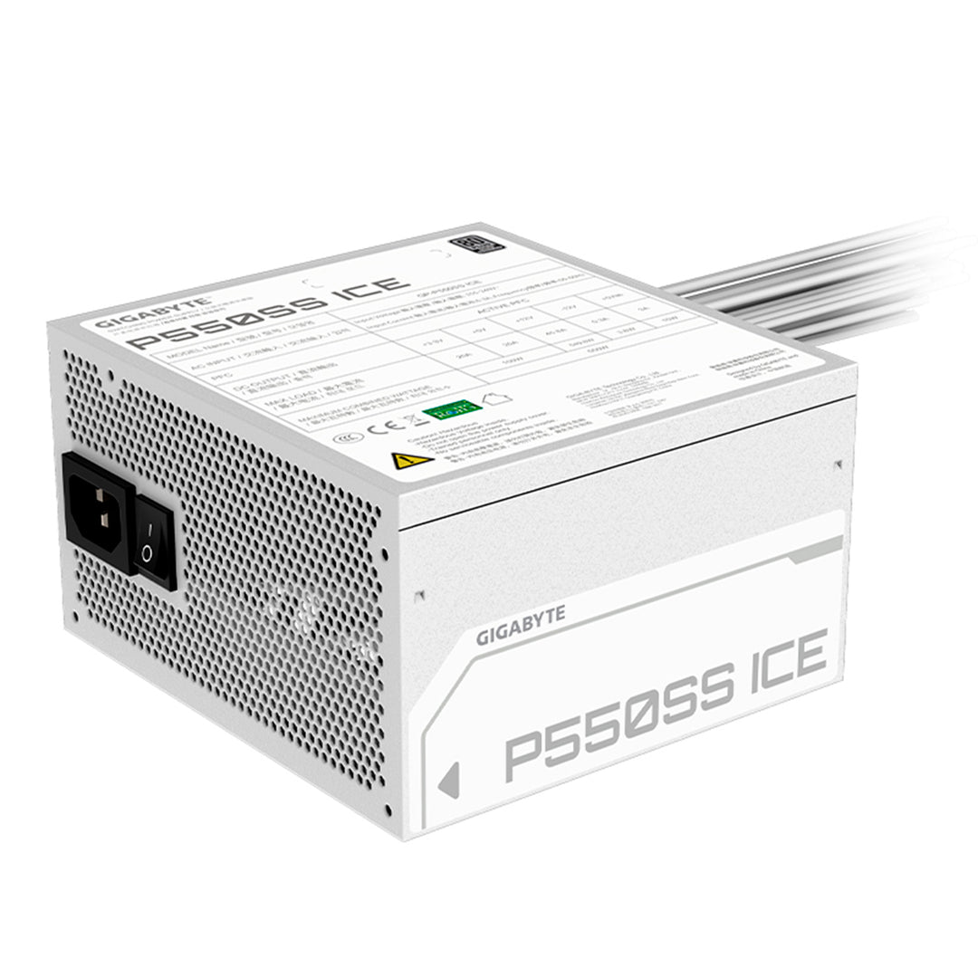 Fuente de poder Gigabyte P550SS 80 plus silver 550 wts - Achorao