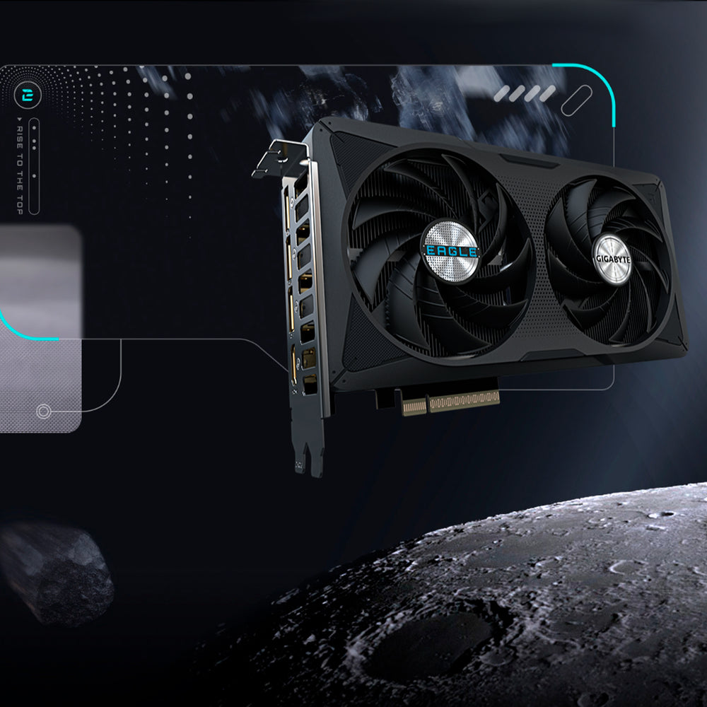 Tarjeta de video GIGABYTE GeForce RTX™ 5060 EAGLE OC 8G Key Features - Achorao