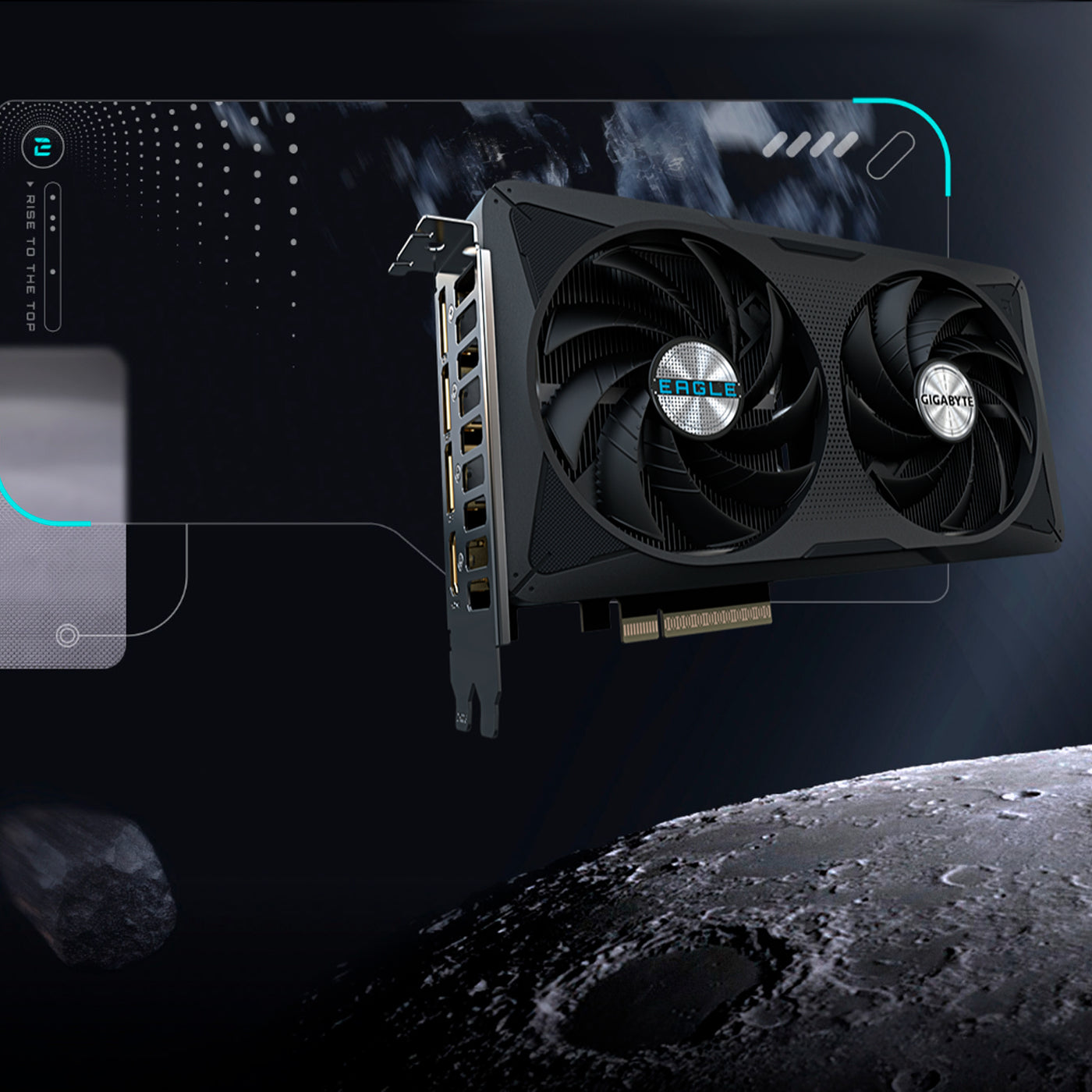 Tarjeta de video GIGABYTE GeForce RTX™ 5060 EAGLE OC 8G Key Features - Achorao