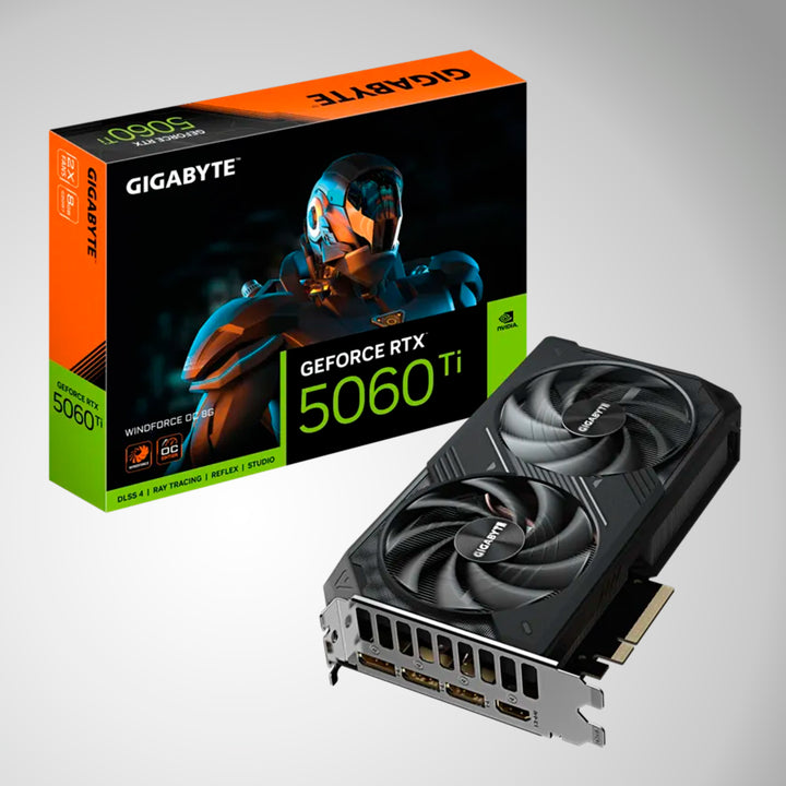 Tarjeta de video GIGABYTE GeForce RTX™ 5060 Ti WINDFORCE OC 8G Key Features - Achorao