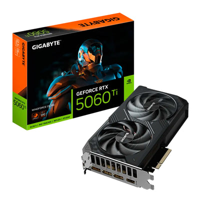 Tarjeta de video GIGABYTE GeForce RTX™ 5060 Ti WINDFORCE OC 8G Key Features - Achorao