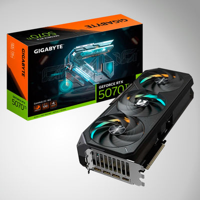 Tarjeta de video Gigabyte GeForce RTX 5070 Ti GAMING OC, 16GB GDDR7 - Achorao