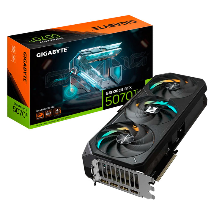 Tarjeta de video Gigabyte GeForce RTX 5070 Ti GAMING OC, 16GB GDDR7 - Achorao