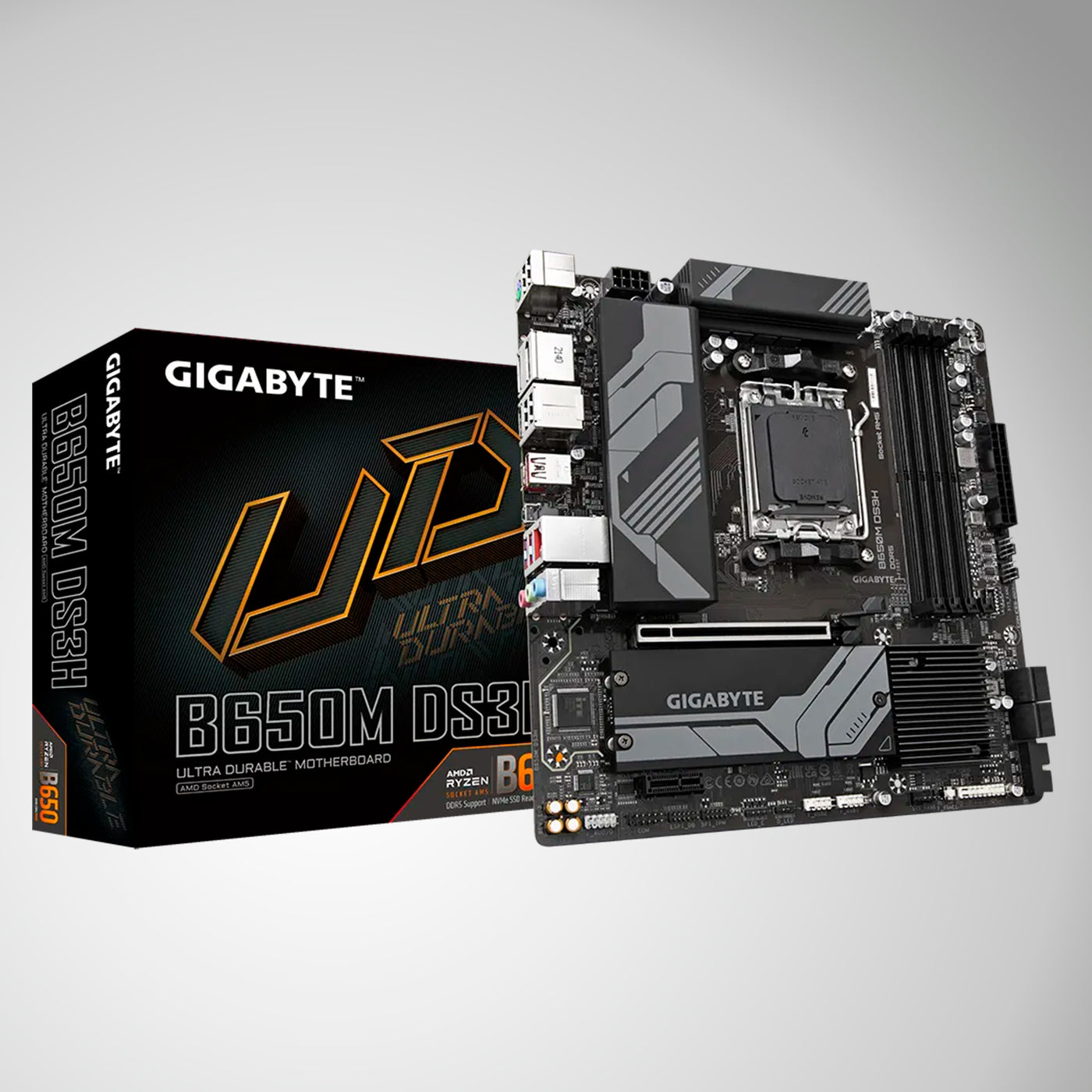 Motherboard Gigabyte B650M DS3H AMD SOCKET AM5 DDR6 SUPPORT - Achorao