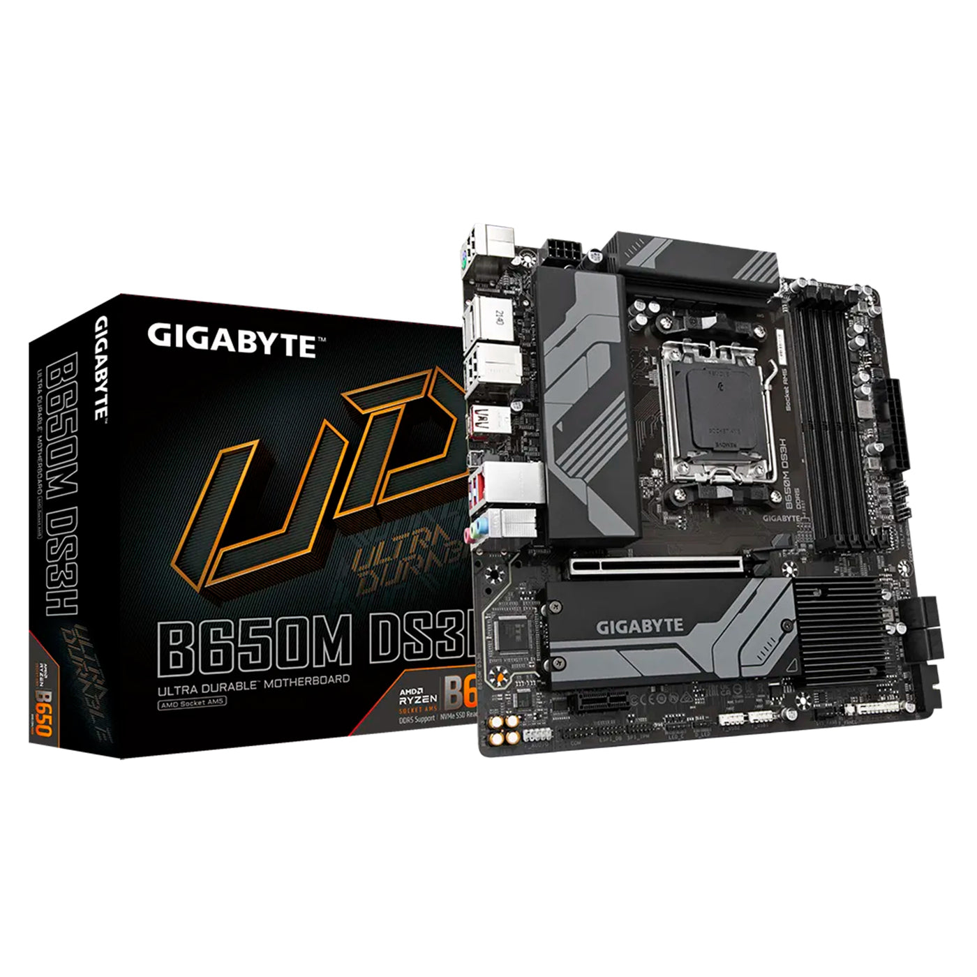 Motherboard Gigabyte B650M DS3H AMD SOCKET AM5 DDR6 SUPPORT - Achorao