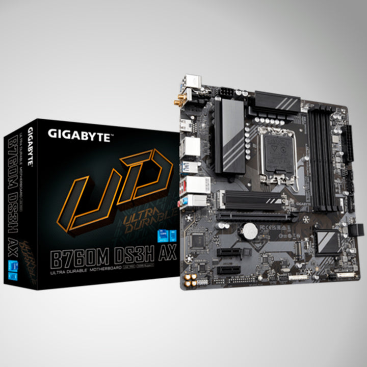 Motherboard Gigabyte B760M DS3H AX DDR5 LGA 1700 - Achorao