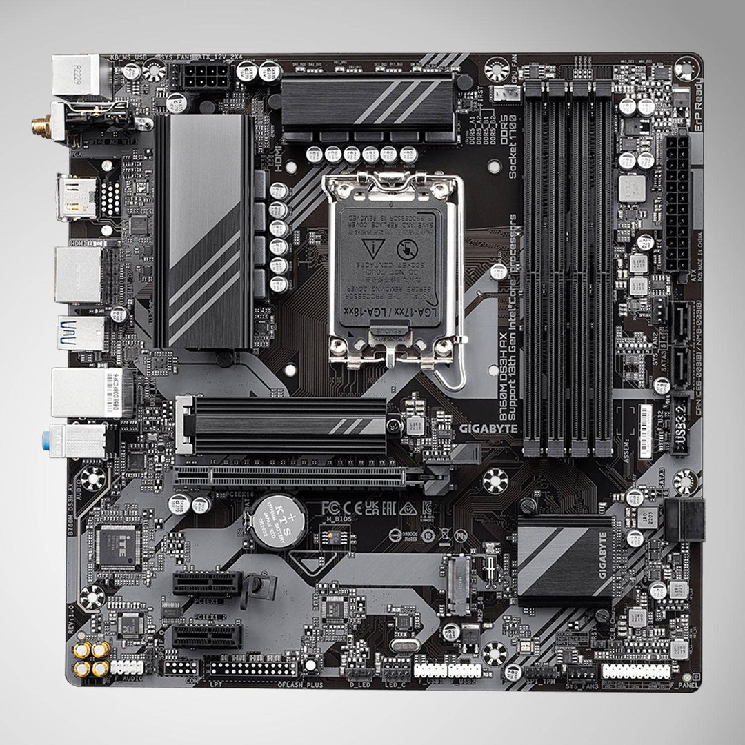Motherboard Gigabyte B760M DS3H AX DDR5 LGA 1700 - Achorao