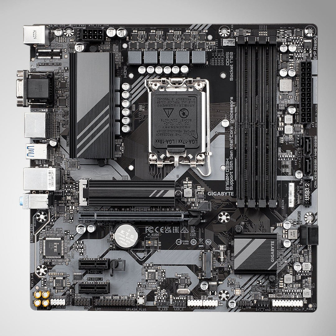 Motherboard Gigabyte B760M DS3H (rev. 1.0) Chipset Intel B760, LGA1700, Micro ATX - Achorao
