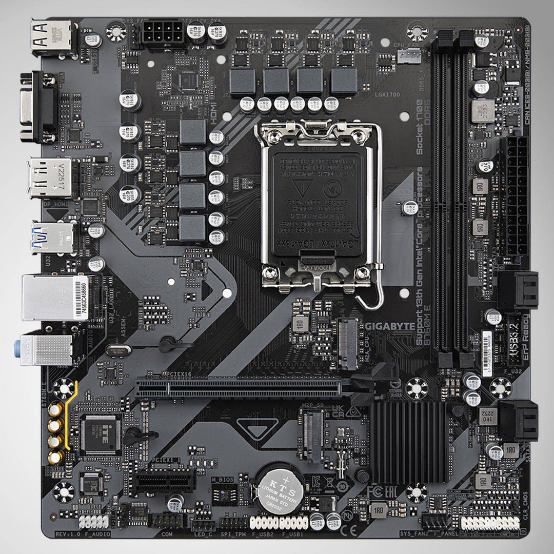 Motherboard Gigabyte B760M E Chipset Intel B760, LGA1700, Micro ATX - Achorao
